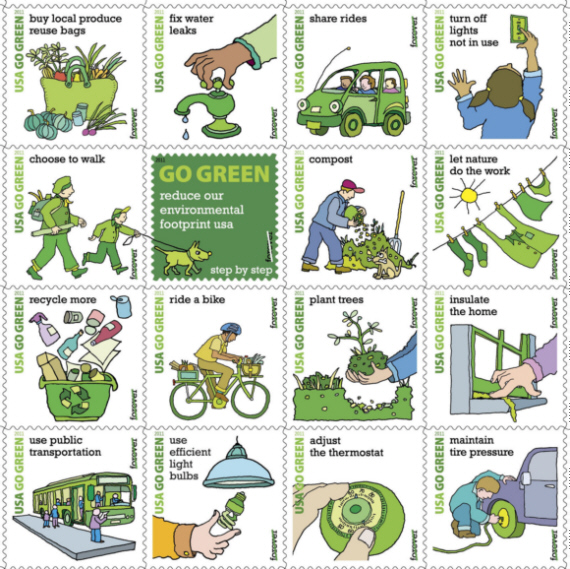 USPS Go Green Stamps