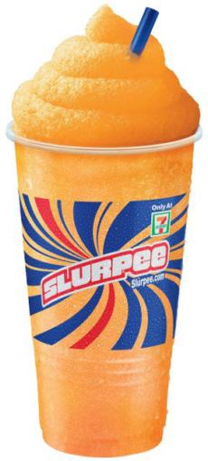 7 Eleven Slurpee Lite Fanta Sugar Free Mango