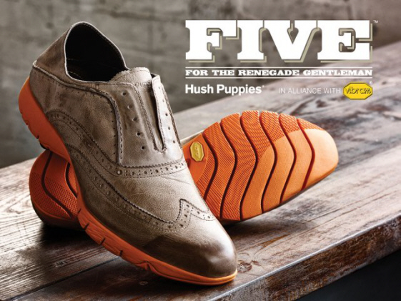 Hush Puppies and Vibram Launch Five Shoes