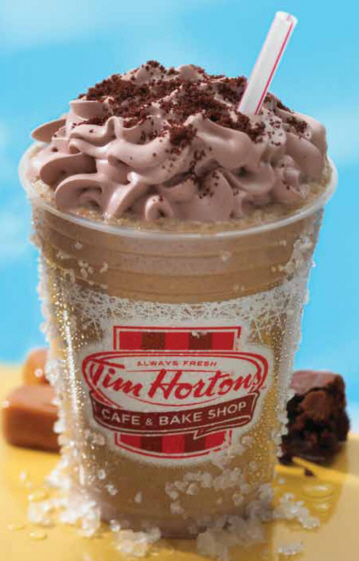 Caramel Chocolate Brownie Iced Capp Supreme