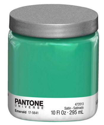 Pantone Universe Emerald Paint with Valspar