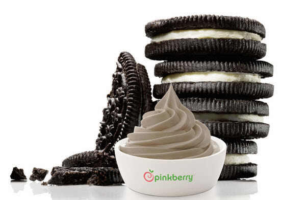 Pinkberry Cookies and Cream Frozen Yogurt