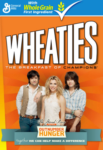 The Band Perry Wheaties Box