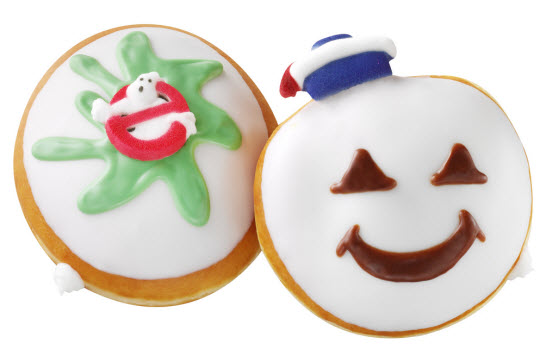 Krispy Kreme Ghostbusters doughnuts