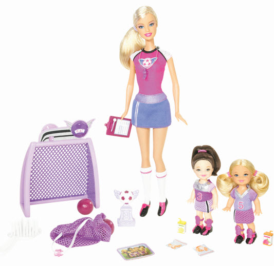 Soccer Coach Barbie