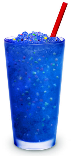 Sonic Blue Raspberry shake