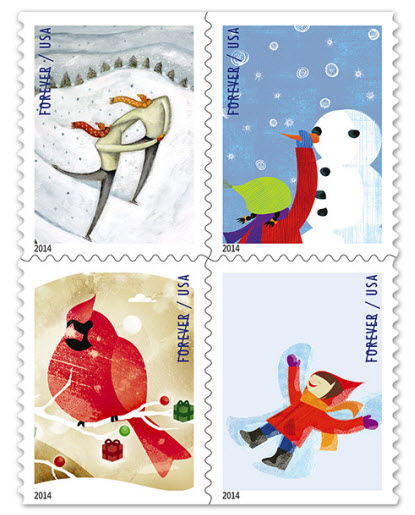 2014 Winter Fun Stamps