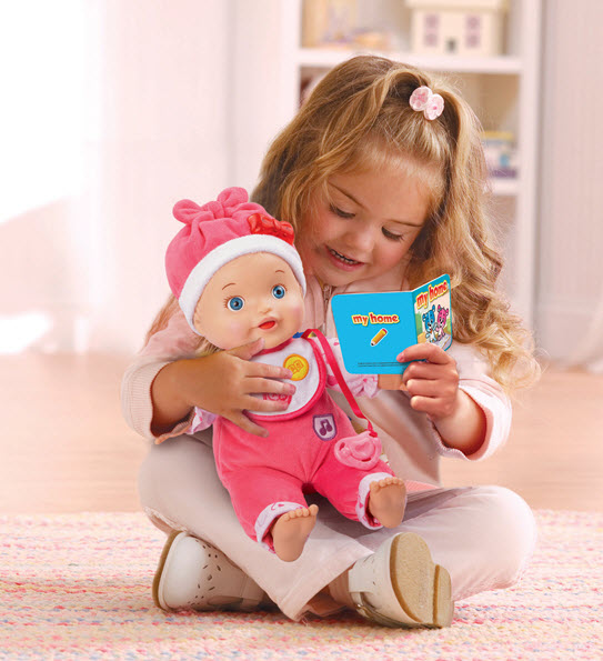 Baby Amaze Learn to Talk and Read doll