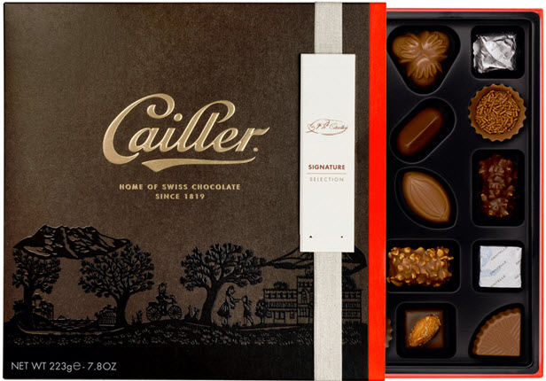 Cailler chocolate box