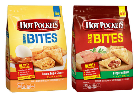 Hot Pockets Snack Bites and Breakfast Bites