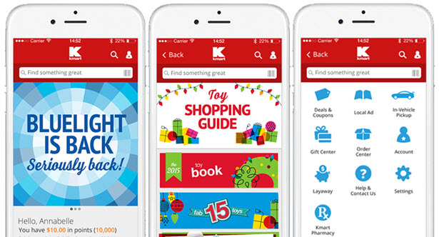 Kmart Blue Light Specials in App