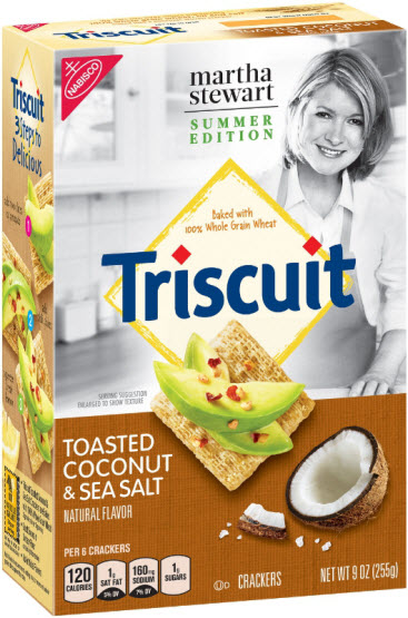 Martha Stewart Toasted Coconut & Sea Salt Triscuit