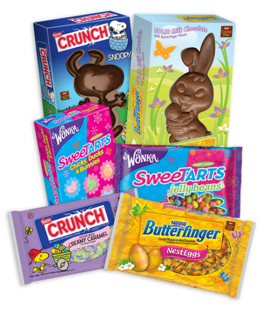 Nestle Crunch 2015 Easter treats include Snoopy bunny
