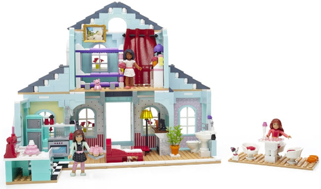 Mega Bloks American Girl Grace's 2-in-1 Buildable Home Set