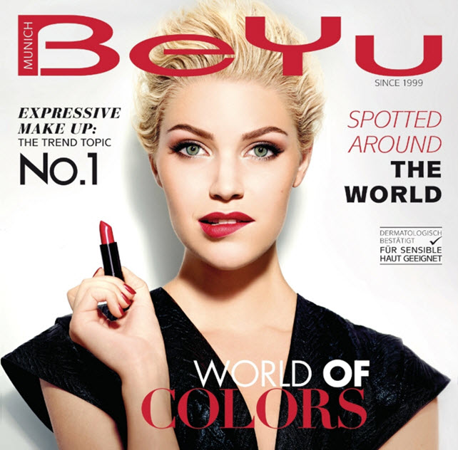 Poster for BeYu cosmetics