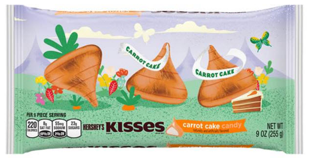 Hershey's Carrot Cake Kisses