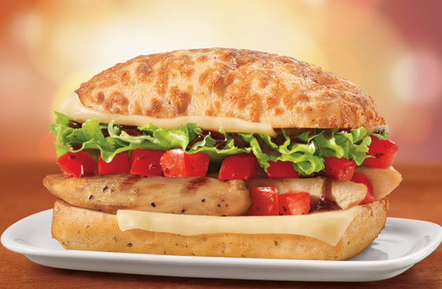 Dairy Queen Chicken Bruschetta Artisan-style Sandwich