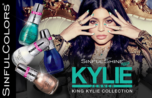 Kylie Jenner King Kylie Collection with SinfulColors
