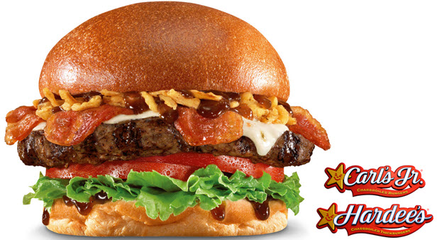 Carl's Jr. Midnight Moonshine Burger