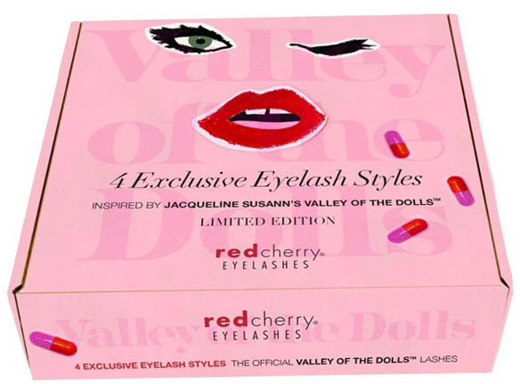 Red Cherry Lashes Valley of the Dolls collection