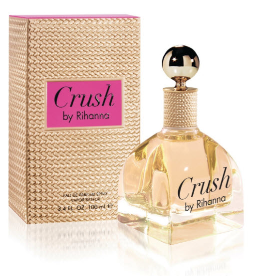 Rihanna Crush fragrance bottle