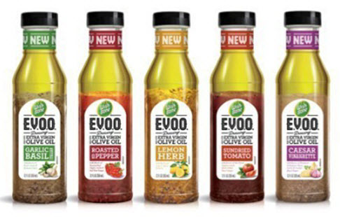 E.V.O.O. salad dressing line from Wish-Bone