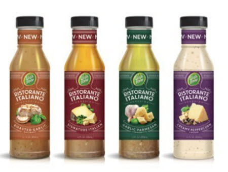 Ristorante Italiano salad dressing line from Wish-Bone