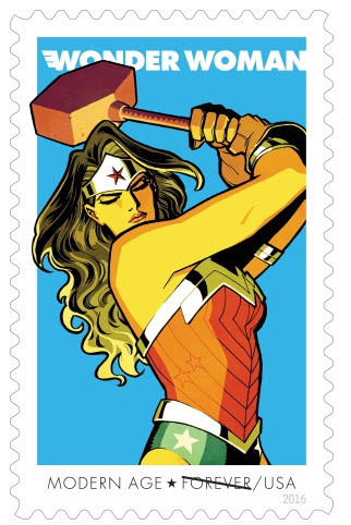 Wonder Woman 2016 Modern Age stamp