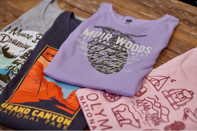 Hanes National Parks Shirts