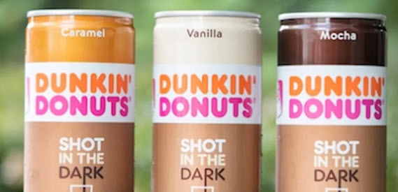 Dunkin Shot in the Dark Iced Coffee