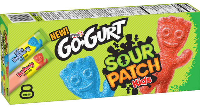 Sour Patch Kids Go-Gurt by Yoplait