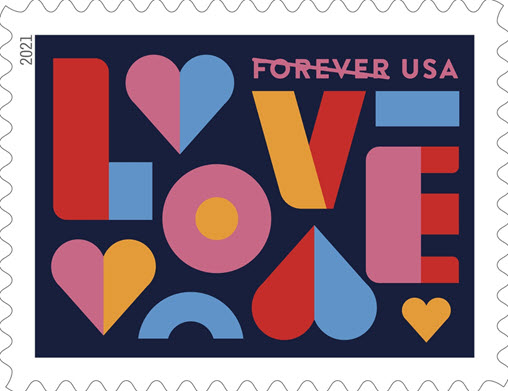 2021 Love Stamp