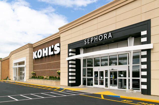 Kohl's Sephora Exterior