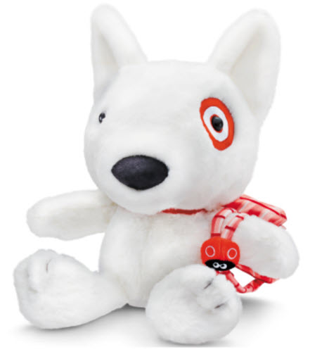 Target Bullseye Plush Dog