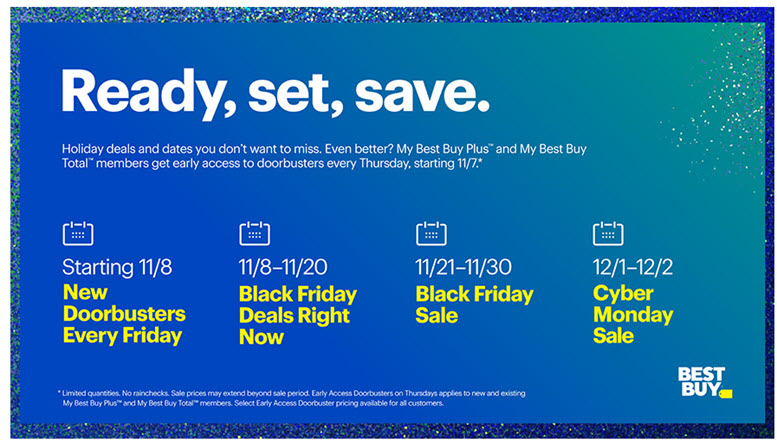 Best Buy Black Friday Calendar