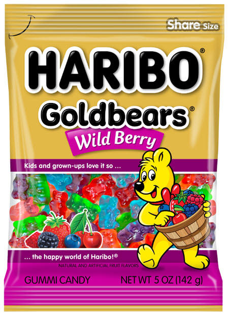 Haribo Gold Bears Wild Berry