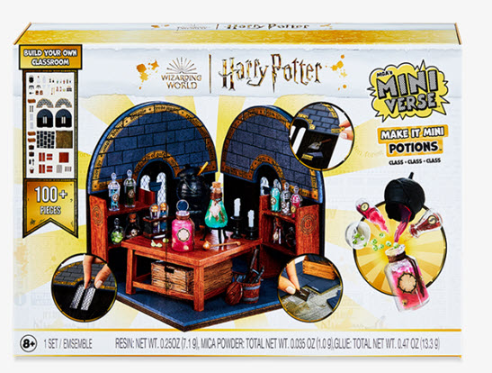 Miniverse Make It Mini Harry Potter Build It Potion Class