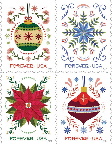 Holiday Joy stamps