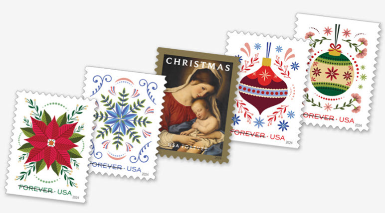 2024 Holiday Stamps