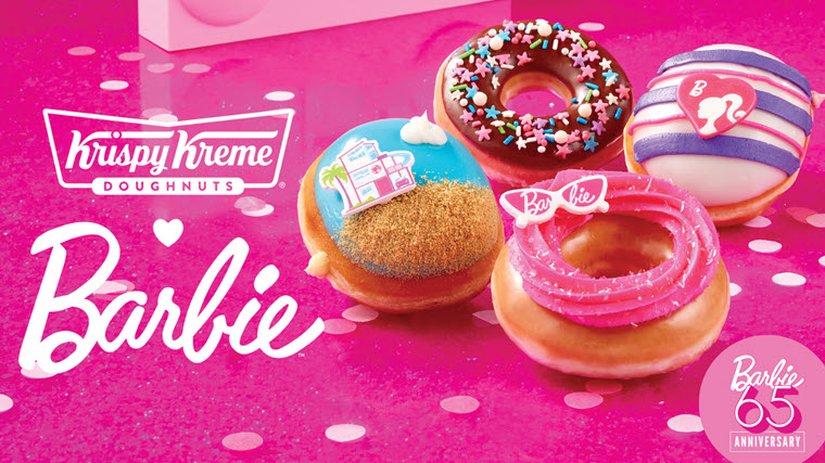 Krispy Kreme Barbie Doughnuts