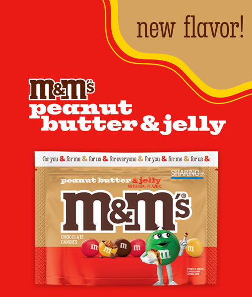 Peanut Butter & Jelly M&M's