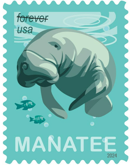 Save Manatee Forever Stamp
