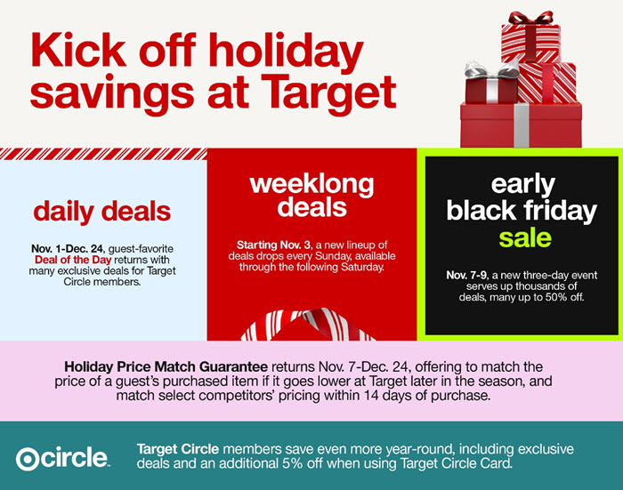 Target early Black Friday sale