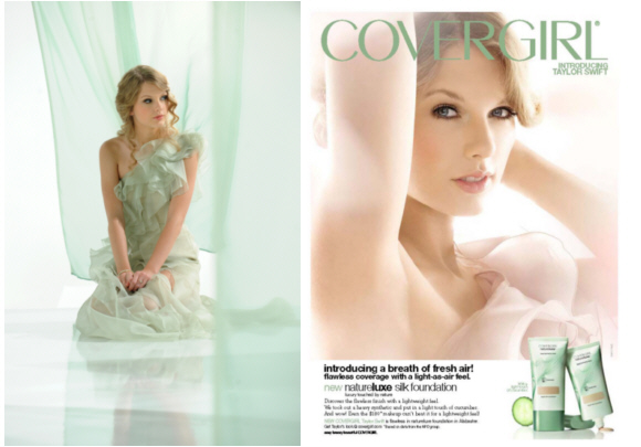 Taylor Swift CoverGirl NatureLuxe
